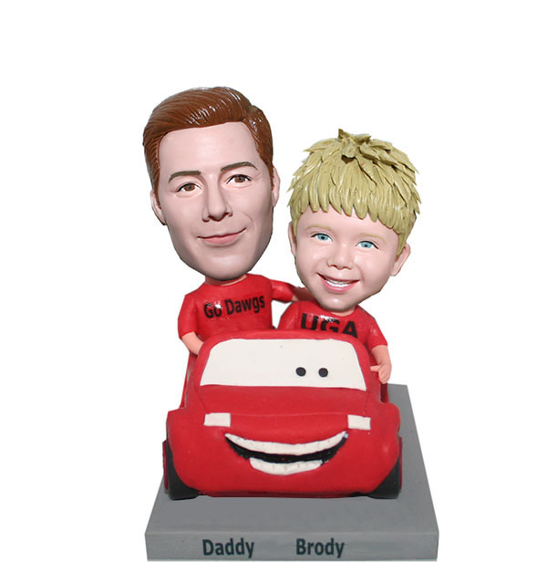 Custom Bobbleheads Father And Son Father's Day gifts