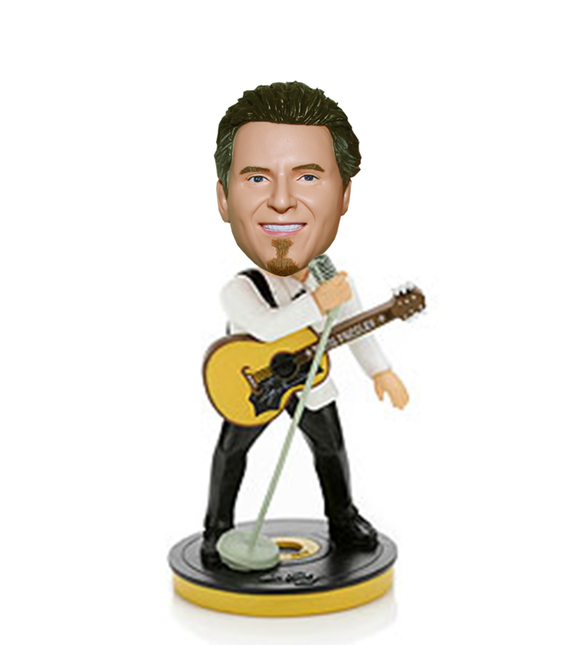 Personal Play The Guitar Sing Song Bobblehead Doll