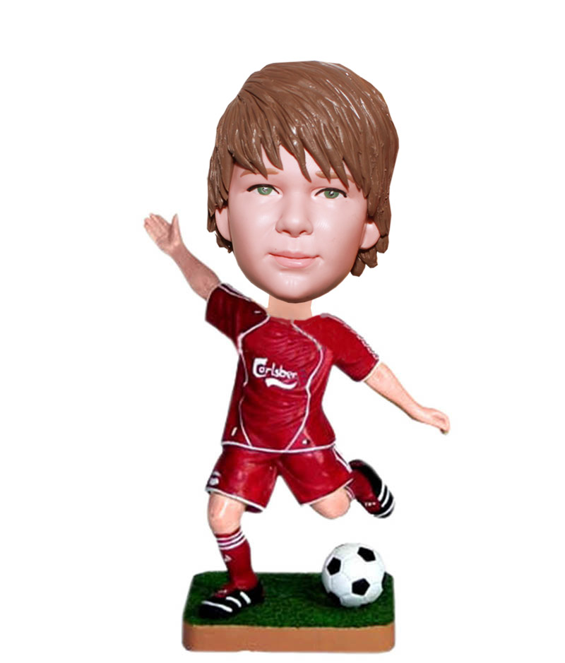 Personalized Soccer Bobble Head Doll Made From Photos
