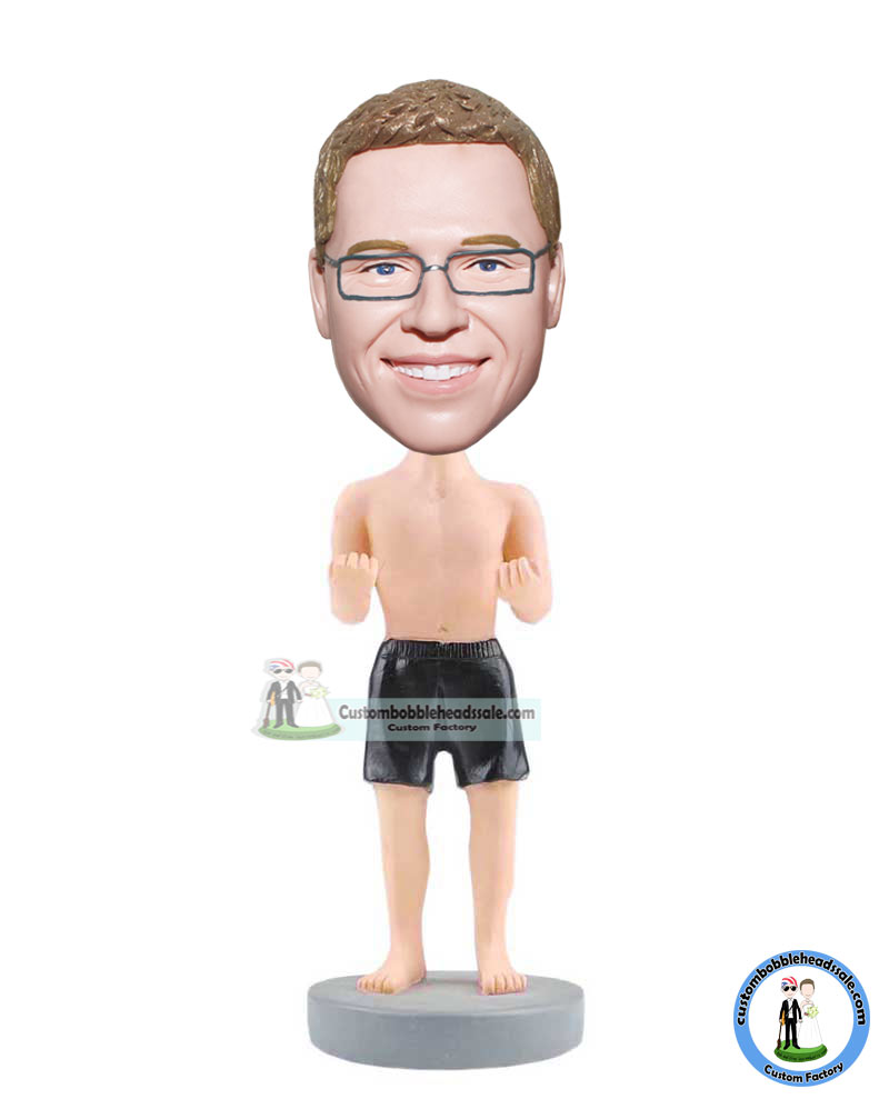 Create Your Own Man`s Naked Bobble Head
