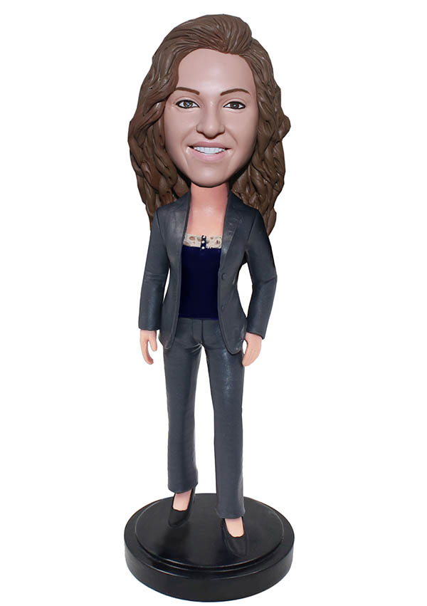 Custom Suit Bobbleheads From Photo