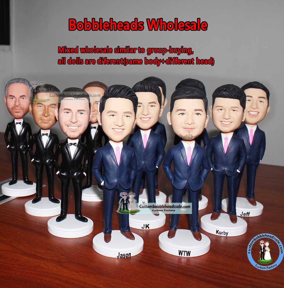 wholesale Bobbleheads Groomsmen Gifts  More than 10