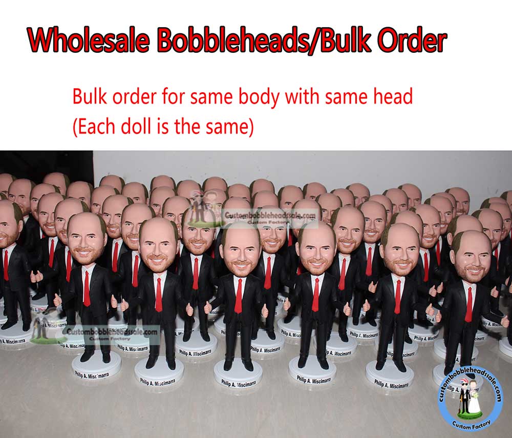 Bobbleheads Wholesale Businessman With Thumbs Up Bobblehead