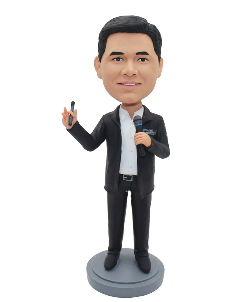 Custom Bobblehead Give A Lecture Doll