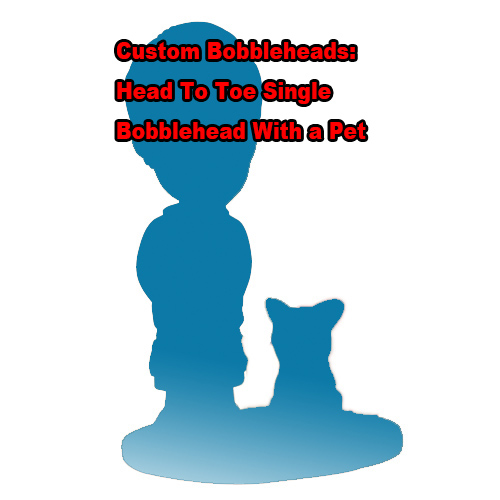 Custom personalized bobbleheads and Pets Bobblehead from photo