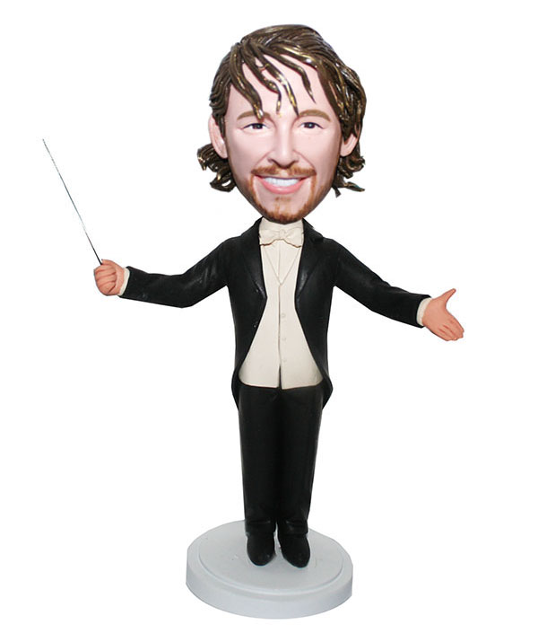 Personalized Bobble Head Musician Gift For Choir Conductor