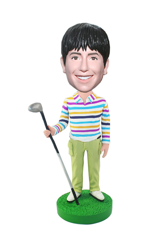 Custom Bobblehead Golf Boy