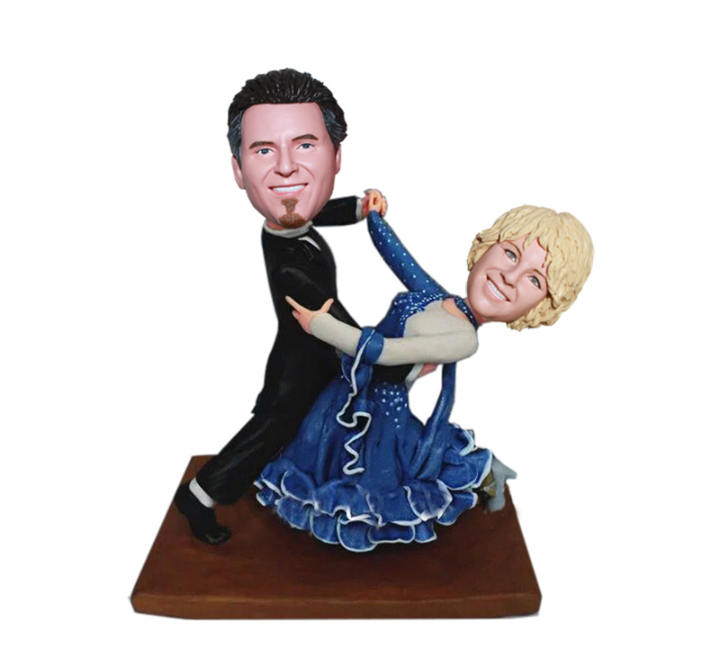 Personalized Dance Wedding Bobbleheads From Photo