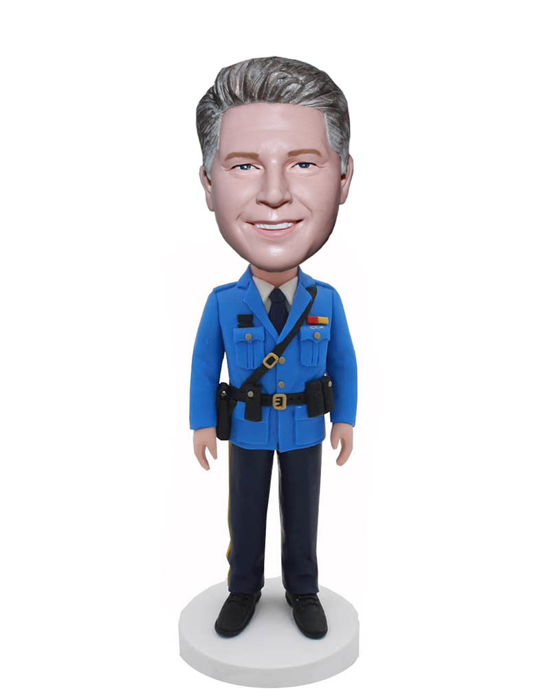 Custom Policemen Bobble Heads Doll