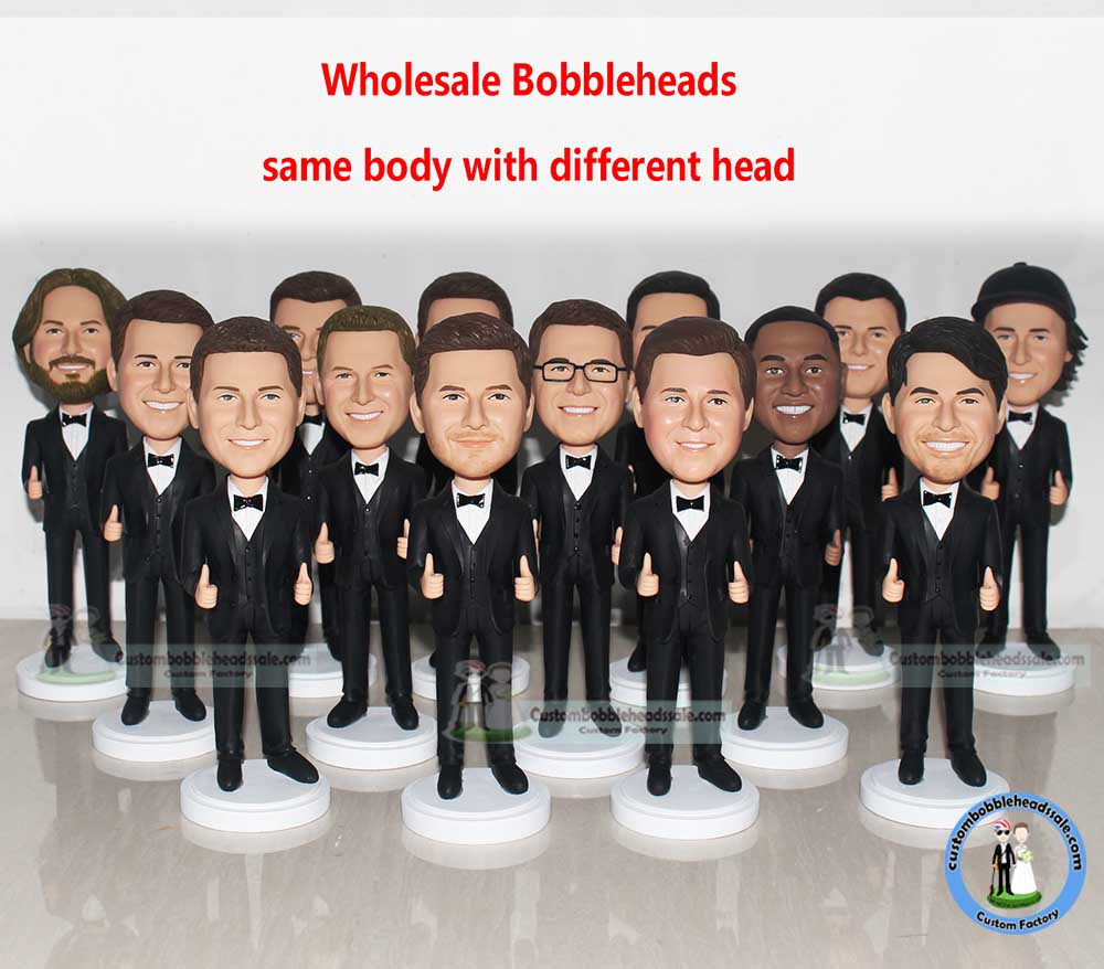 Bobbleheads Wholesale Thumbs Up Suit Bobble Head