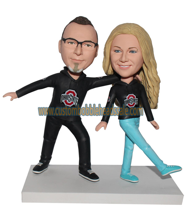 Personalized Bobblehead Couple  From Photo